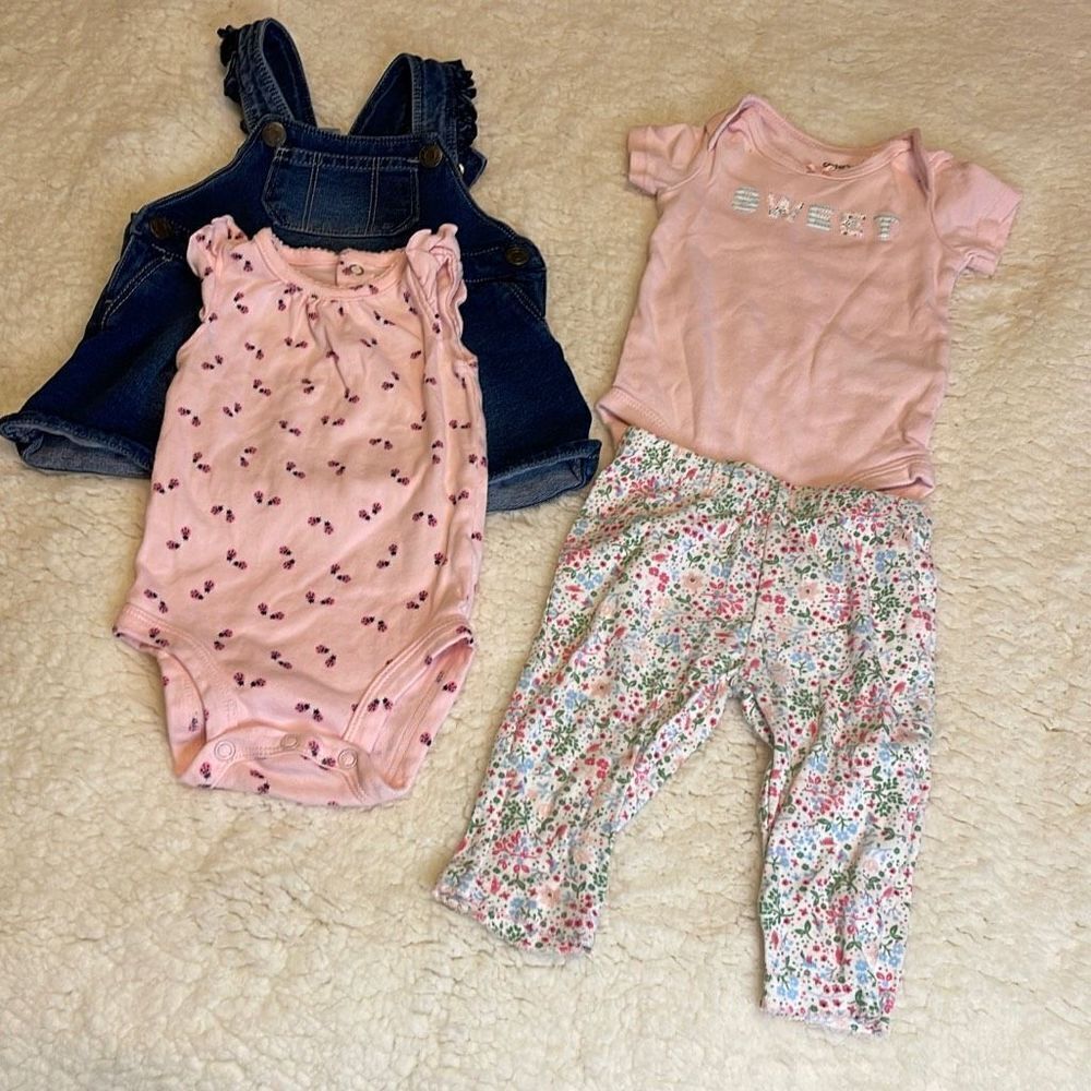 Infant‎ Girls Bundle. Size 3 months. Pink